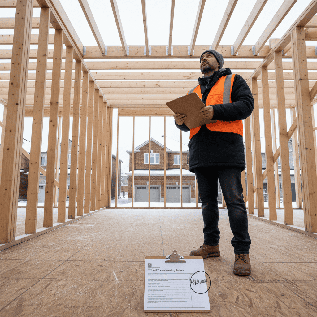 Ontario HST rebate - Ontario's New HST Rebate: Can You Save Up To $130,000 on a New Home? - blog illustration
